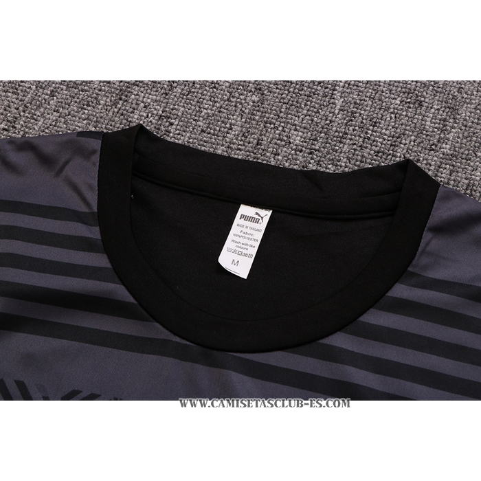 Chandal del AC Milan 22-23 Manga Corta Gris